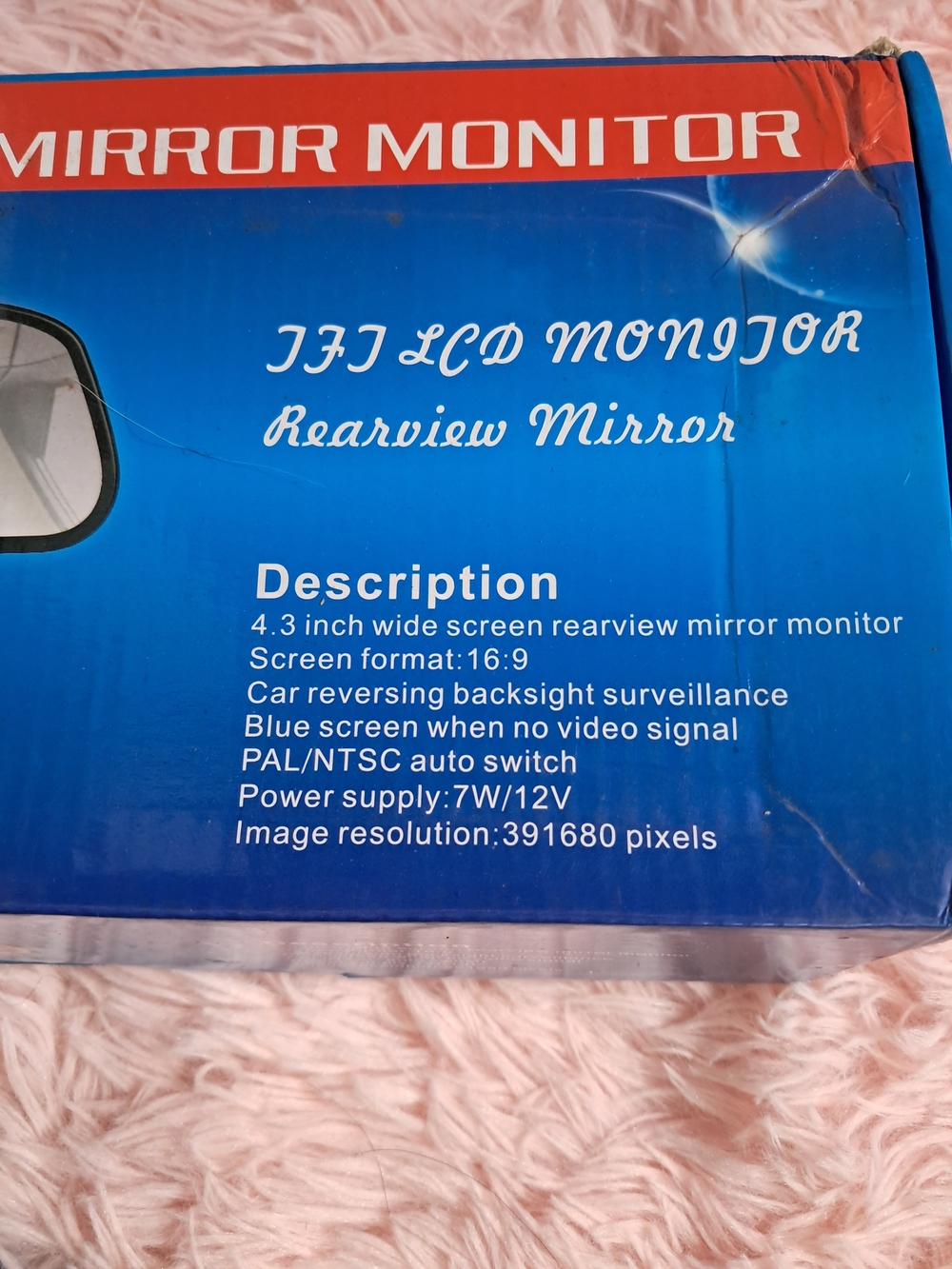 4.3" Rearview Mirror Monitor - In Box Never Used! Like New! Discounted! - Picture 2 of 12
